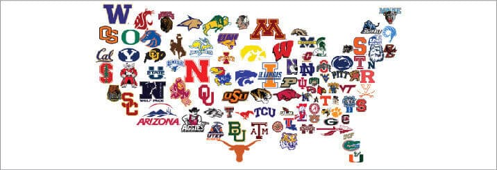 College Teams Bandanas